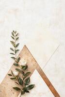 Educational illustration of the Pythagorean theorem using right triangles for clear understanding photo