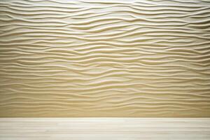 Textured studio backdrop with neutral tones and ample space for creative design projects photo