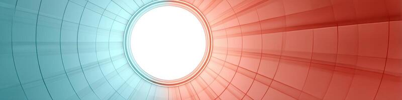 Colorful temple dome with vibrant decoration and open space for creativity photo
