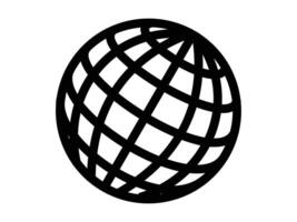 Globe Icon Illustration Design vector