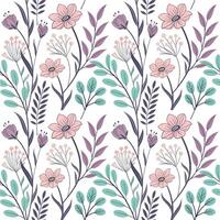 Seamless Floral Pattern Background for Textiles and Floral Wrapping Paper Design vector