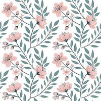 Seamless Floral Pattern Background for Textiles and floral background design, vector
