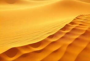 The desert is very large and has many sand dunes photo