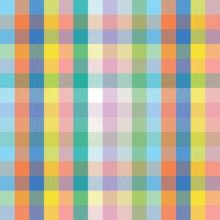 Seamless banner design with checkered pattern. Seamless pattern of multicolored geometric squares. Summer packaging design. vector