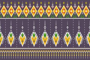 Bright Aztec ethnic pattern vector