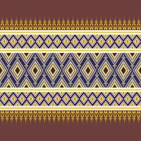 Aztec ethnic pattern. Native Aztec geometric background vector
