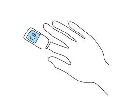 Continuous Line Pulse Oximeter vector