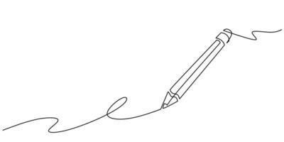 One Line Art Abacus Frame vector