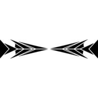 Abstract Geometric Symmetry on White, Grayscale Minimalist Background vector