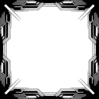 Art Deco Frame Geometric Border for Invitations and Graphics vector