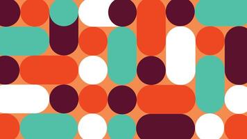 Geometric Bright Shape Composition Background vector