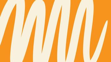 Retro Wavy Green Stripes on Light Base Background vector