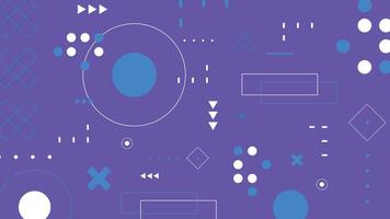 Purple Abstract Geometric Background vector