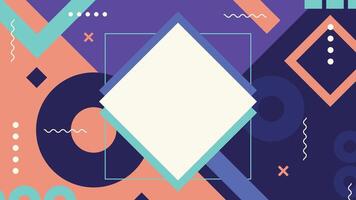 Abstract Diamond Frame Background vector