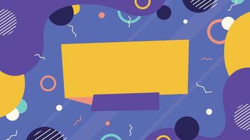 Modern Banner with Abstract Background vector