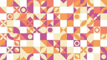 Colorful Blocks and Shapes Background vector