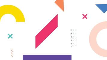 Modern Geometric Composition Background vector