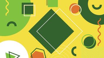 Yellow Background with Layered Art Background vector