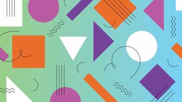 Colorful Abstract Background Liquid Color Blobs vector