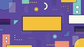 Minimal Abstract Frame with Background vector