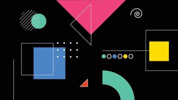 Abstract Minimal Geometry Background vector