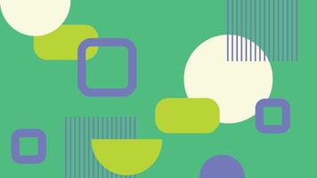 Geometric Abstract Background with Minimal Line vector