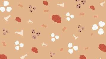 Dried Dates and Almonds Background vector