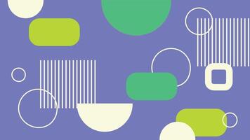 Retro Modern Minimal Abstract Background vector