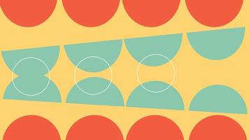 Abstract Tilted Semicircle Grid Background vector