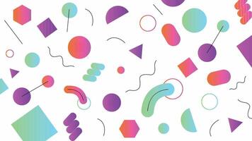 Colorful Abstract Background Gradient Blurs Dark vector