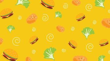 Cheese Cube Background vector
