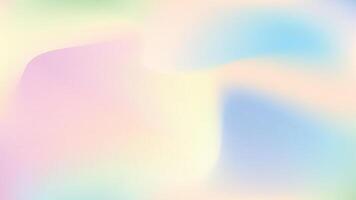 Soft Gradient Background with Dreamy Pastel Colors vector