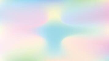 Holographic Glow with Light Fluid Gradient vector