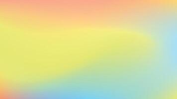 Bright Yellow Splash with Soft Rainbow Background vector