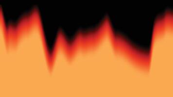 Fiery Gradient Blend on Dark Background vector