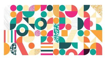 Organic Orange Shape with Abstract Flow Background vector
