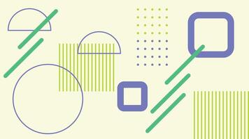 Geometric Abstract Background with Minimal vector