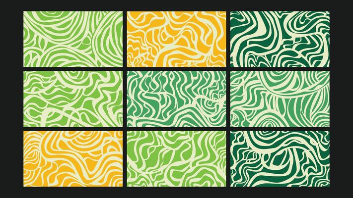 Creative Abstract Background Set