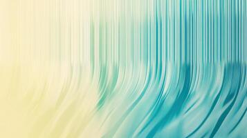 Abstract flowing lines in soft blue and yellow gradient creating a serene and soothing visual aesthetic. Background texture with funky vibes photo