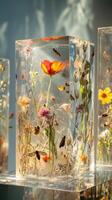 Analytic Display Containing Archived Elements of Summer photo