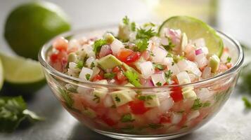 Bright and Refreshing Seafood Ceviche in Citrus Marinade photo