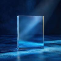 Clear Underwater View Revealing Hidden Abyssal Features photo