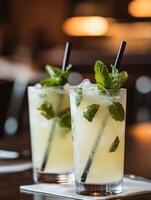 Cool Mint Lemonade Popular Across Middle Eastern Cafes photo