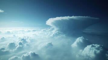 Doom Bringing Storm Colossus Attacking During Scorching Summer photo