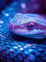 Defensive Coiled Predator of Sunscorched Sands photo