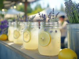 Farmers Market Lemonade with Fragrant Lavender Notes photo