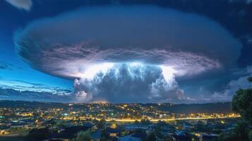 Fierce Weather Monster Ravaging With Summers Wrath photo