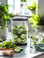 Frozen Cucumber Mint Lemonade Oasis at Spa photo
