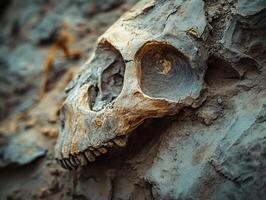 Fossilized Remains Showcasing a Primeval Summer Era photo
