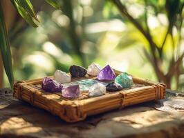Healing Crystal Network on Enchanting Bamboo Setup photo